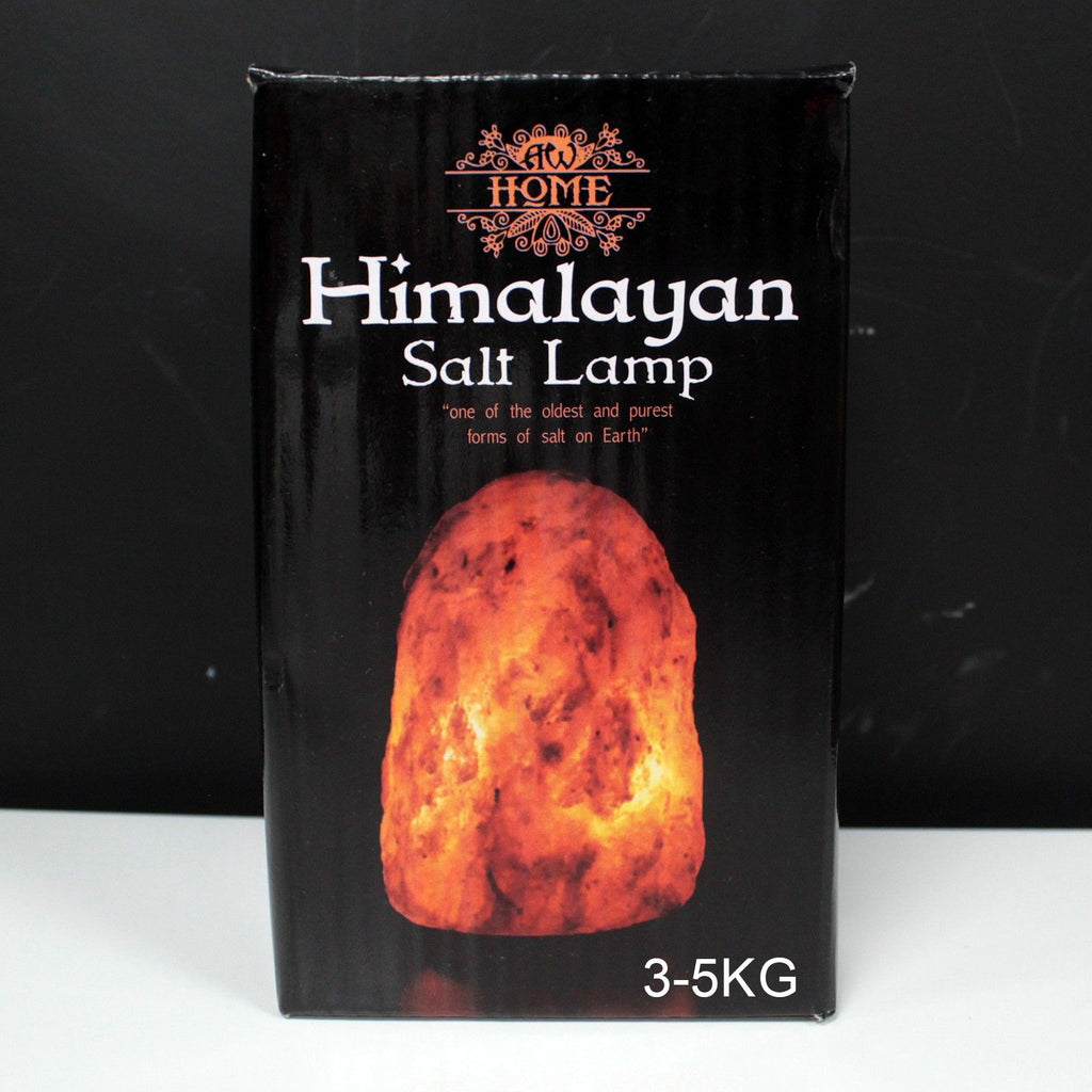 Natural Himalayan Salt Lamp with Base, 3-5 kg – view 3
