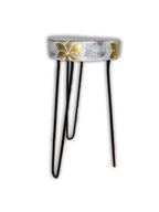 Albasia Wood Plant Stand - Whitewash – view 2