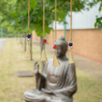 Elephant Mirror Wind Chime - 4 Bells, 24x60cm – view 5