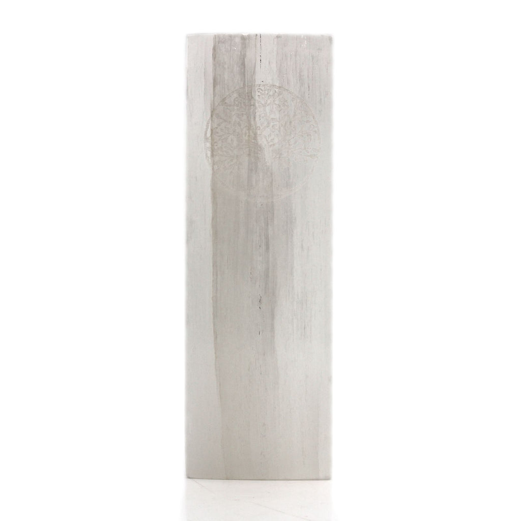 Selenite Block Lamp 25cm - Tree of Life – view 4