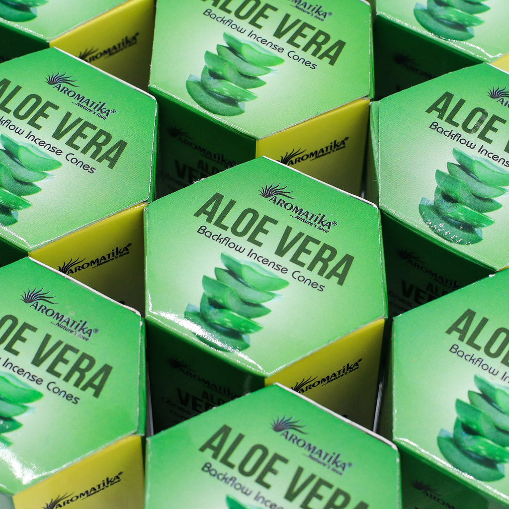 Aromatika Aloe Vera Backflow Incense Cones Pack of 10 – view 6