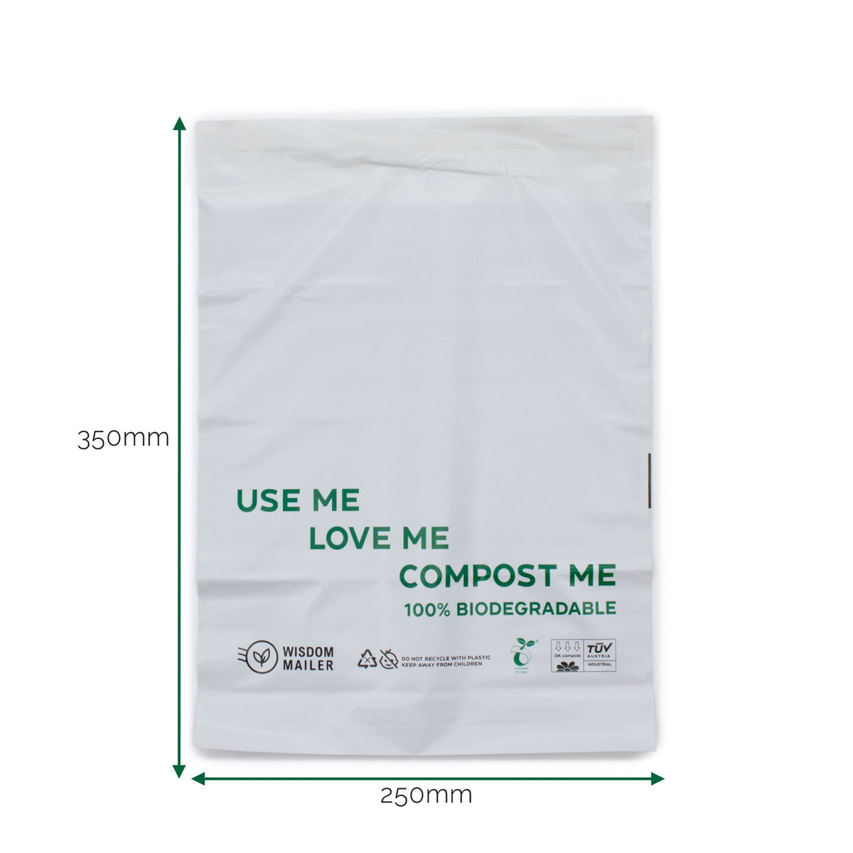 Biodegradable Mailer Bag 25 x 35cm