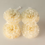 Sola Wood Carnation Diffuser Flowers on String, Medium, Set of 4 – view 3