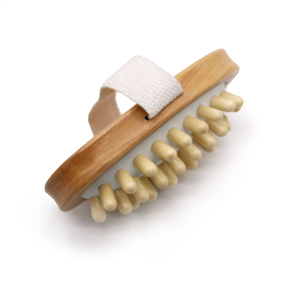 Wooden Hand Massager with Rubber Rollers