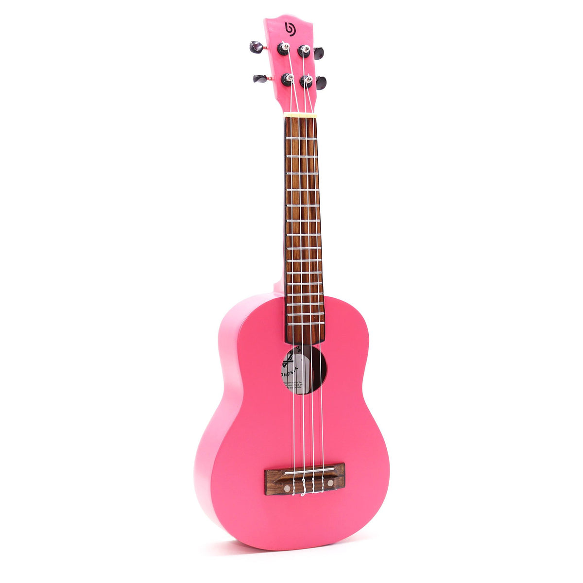 Decorative Ukulele in Bright Pink Finish, 4 String – view 4