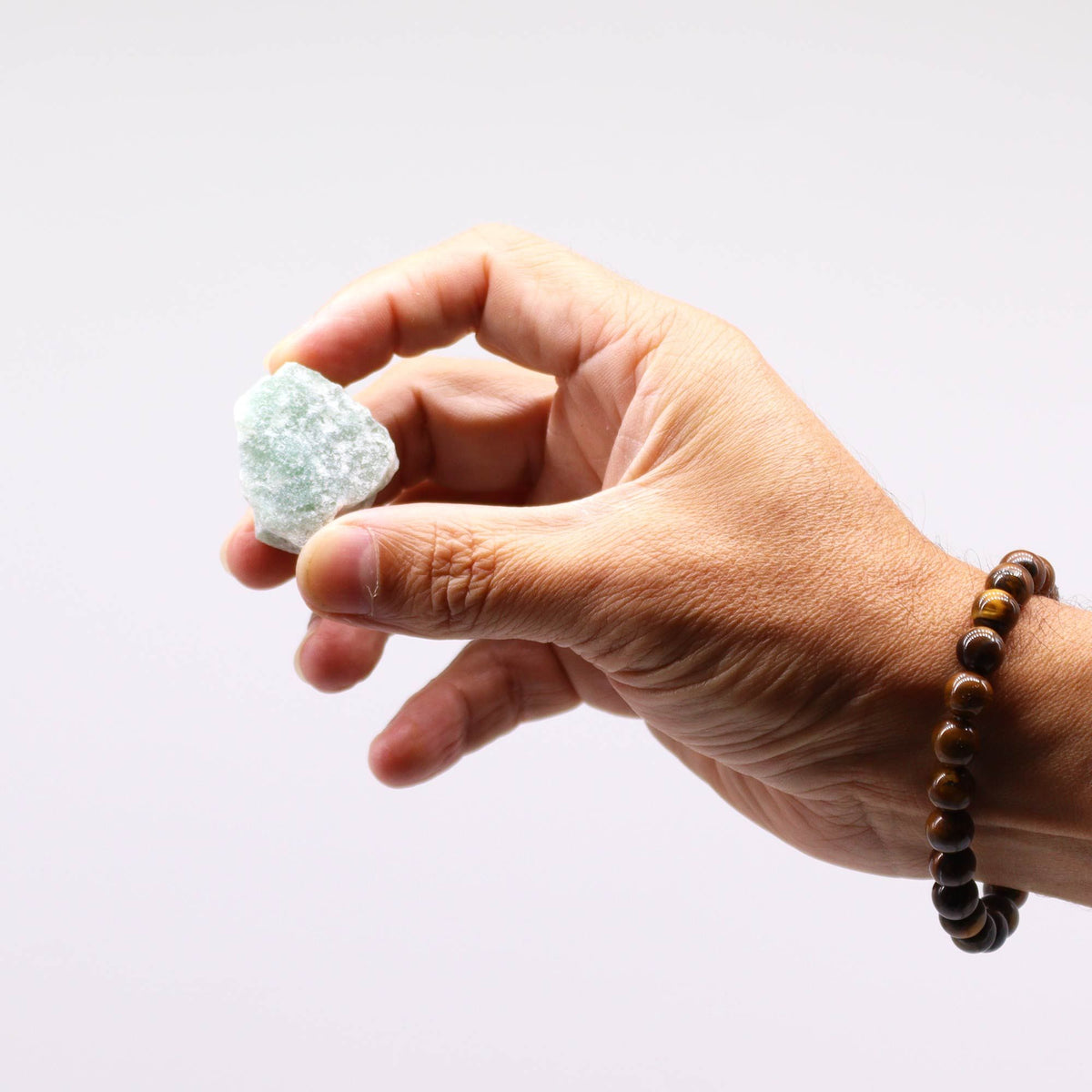 Raw Jade Crystal Chunks, 500g – view 2