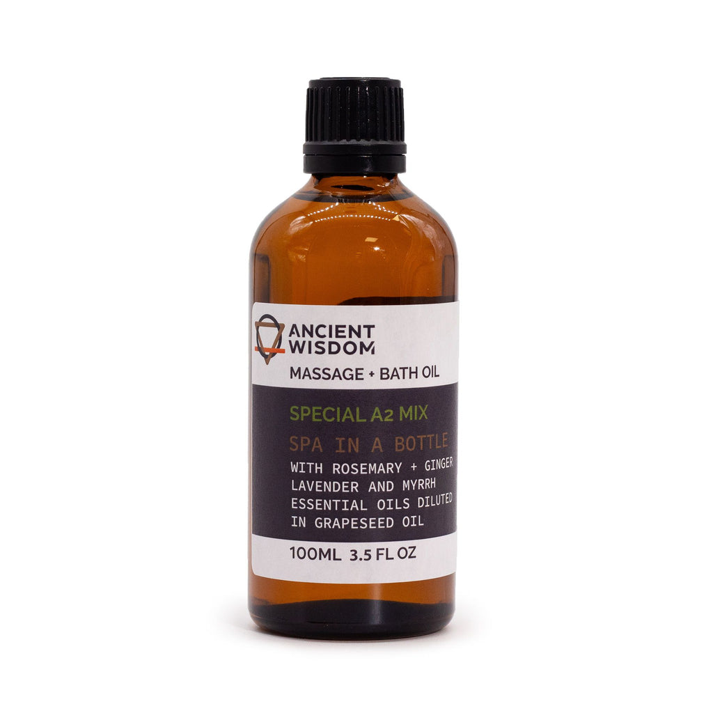 Regeneration Massage Oil with Rosemary, Ginger & Myrrh - 100ml