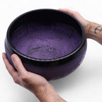 Extra Loud Mushroom Singing Bowl - Purple Haze (23x10.5cm) – view 7