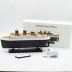 Ship-Shaped Aroma Diffuser with Puff Effect and LED Light – view 7