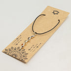 Snake Chakra Pendant Necklace on Silver Plated Cord 45cm – view 6