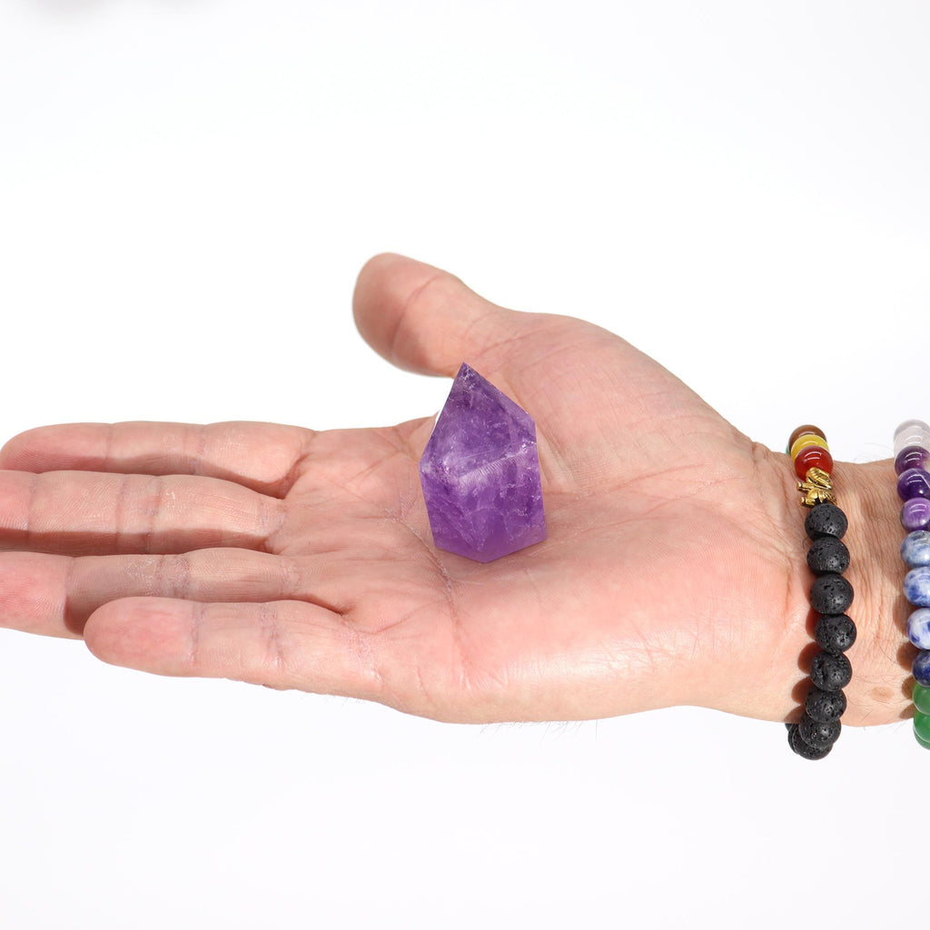 Small Rich Colour Amethyst Point, Approx 4-5.5cm – view 2