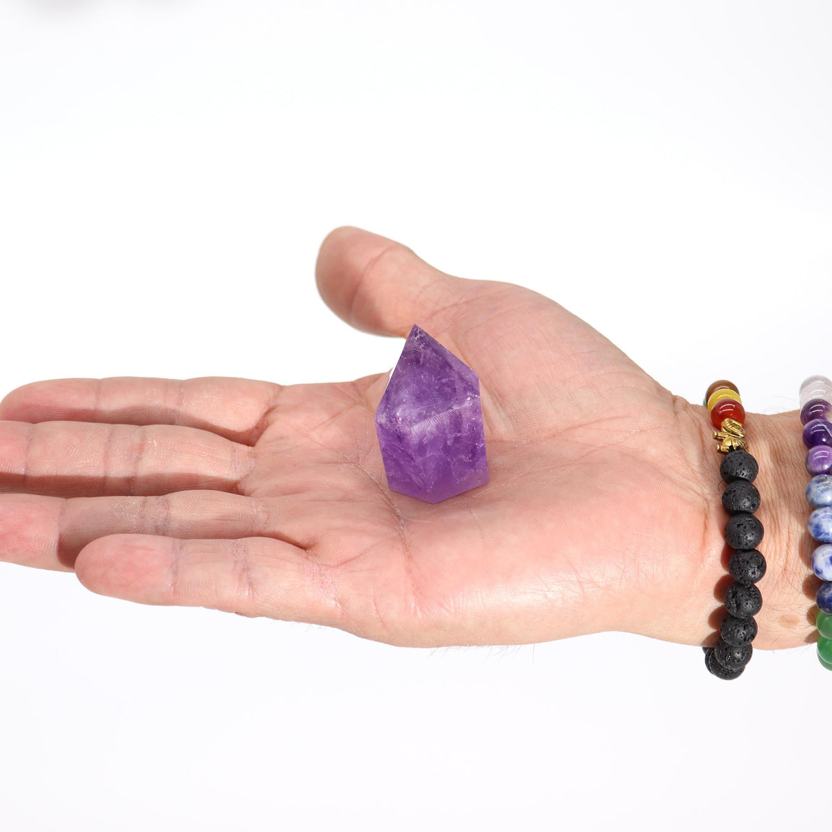 Small Rich Colour Amethyst Point, Approx 4-5.5cm – view 2