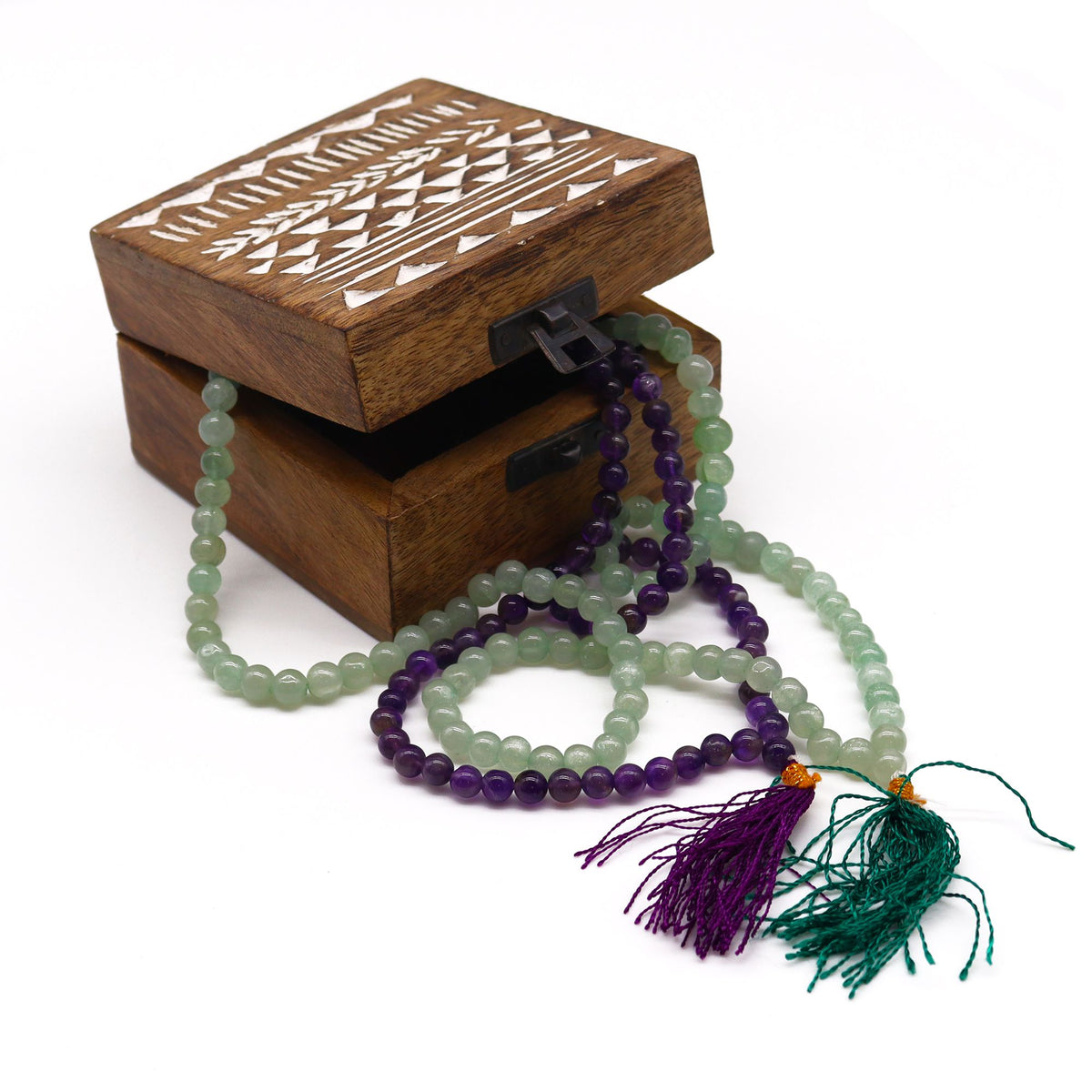 108 Bead Mala - Amethyst – view 2
