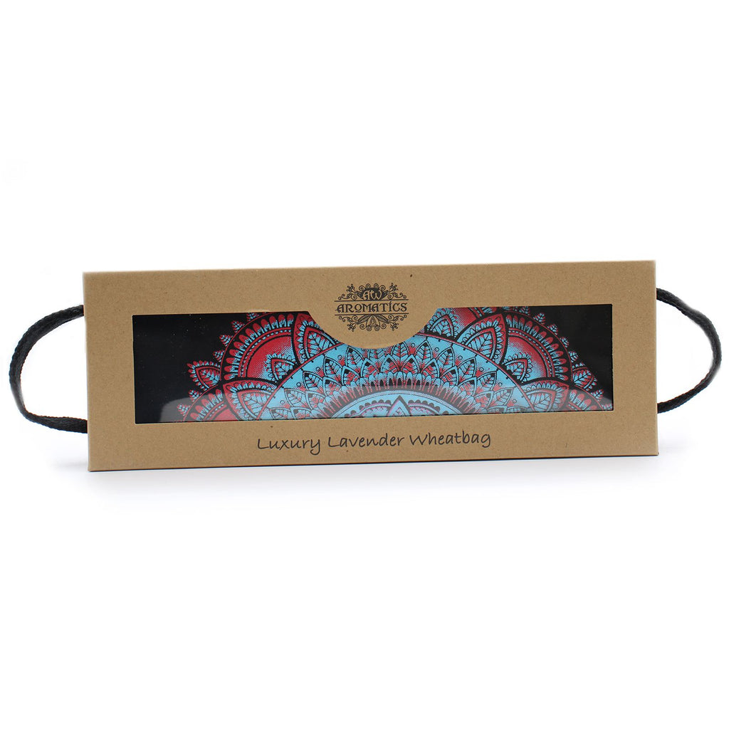 Lavender Wheat Bag Gift Box - Mandala Print – view 3
