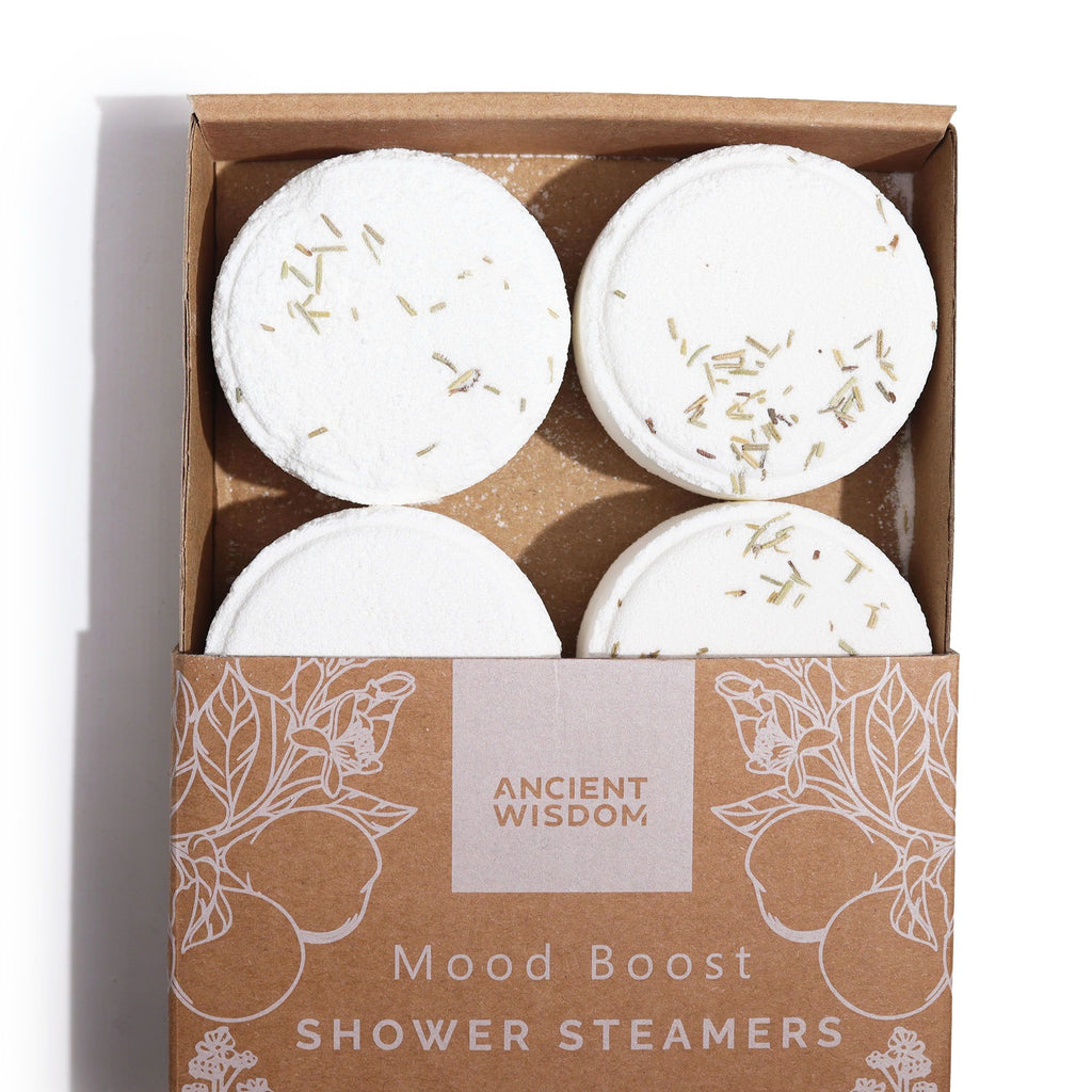 Zen Shower Steamers Gift Set - Mood Boost (White)