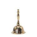 Small Brass Altar Bell with Penta Moon