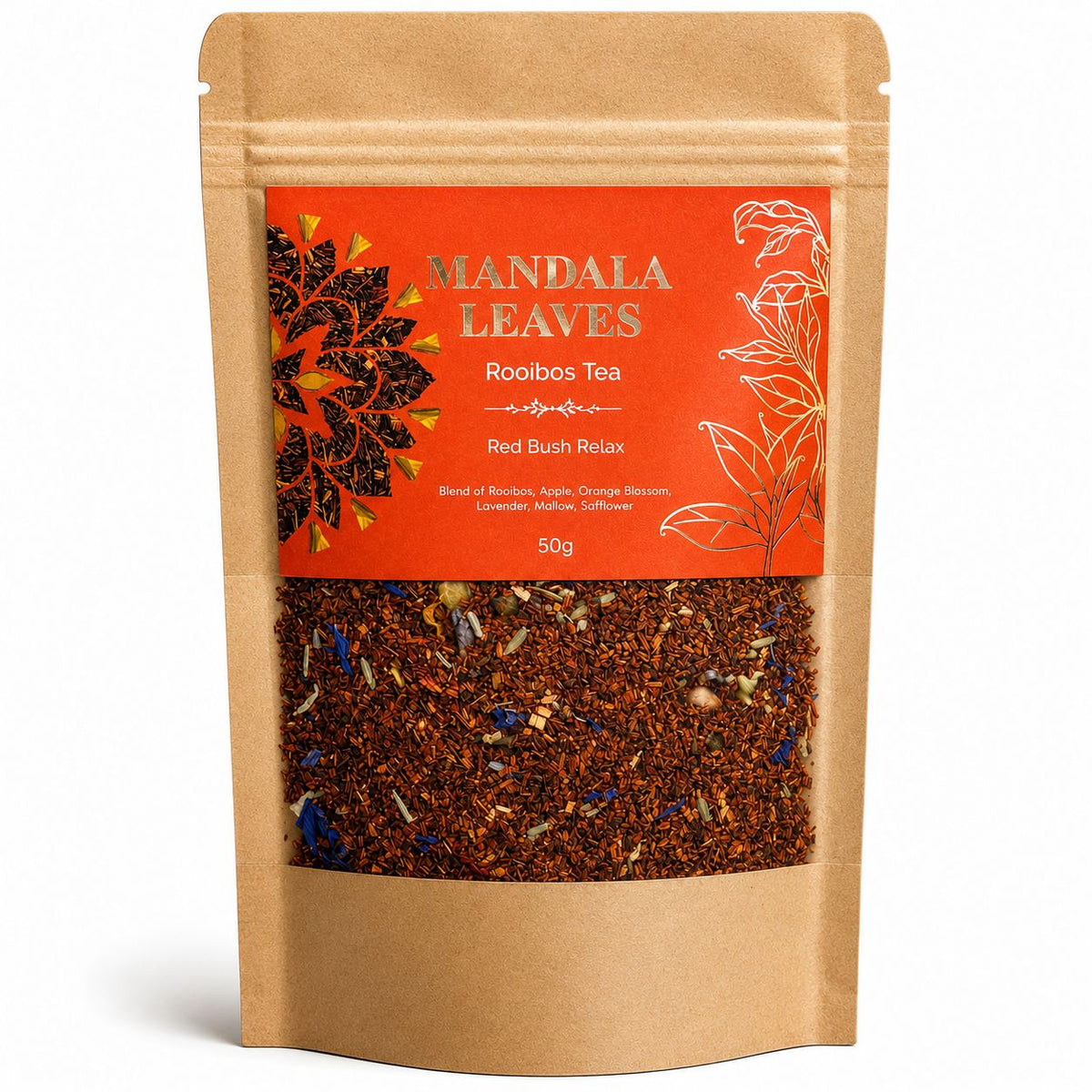 Red Bush Relax Rooibos Lavender Tea Blend 50g – view 2