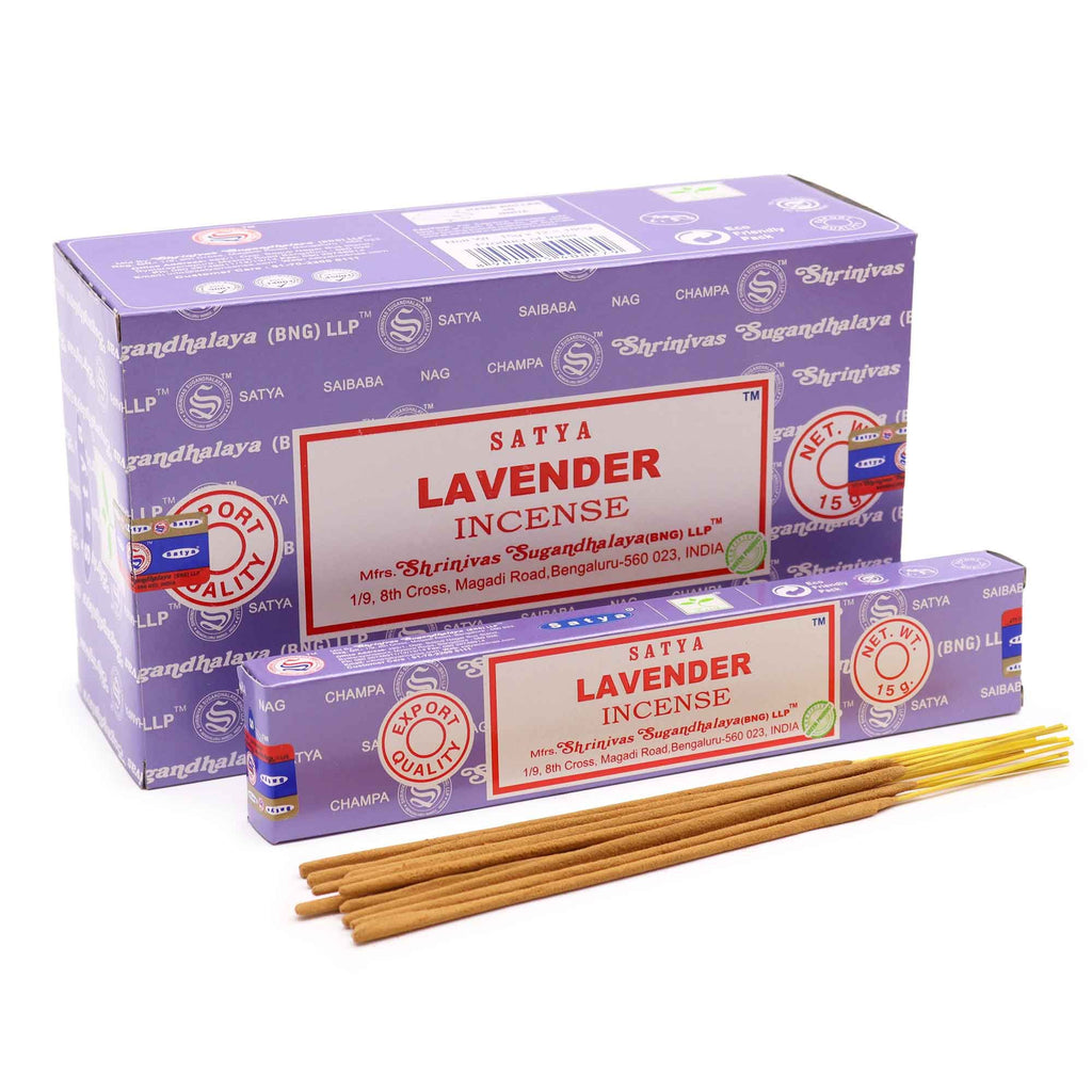Satya Lavender Incense Sticks – view 3