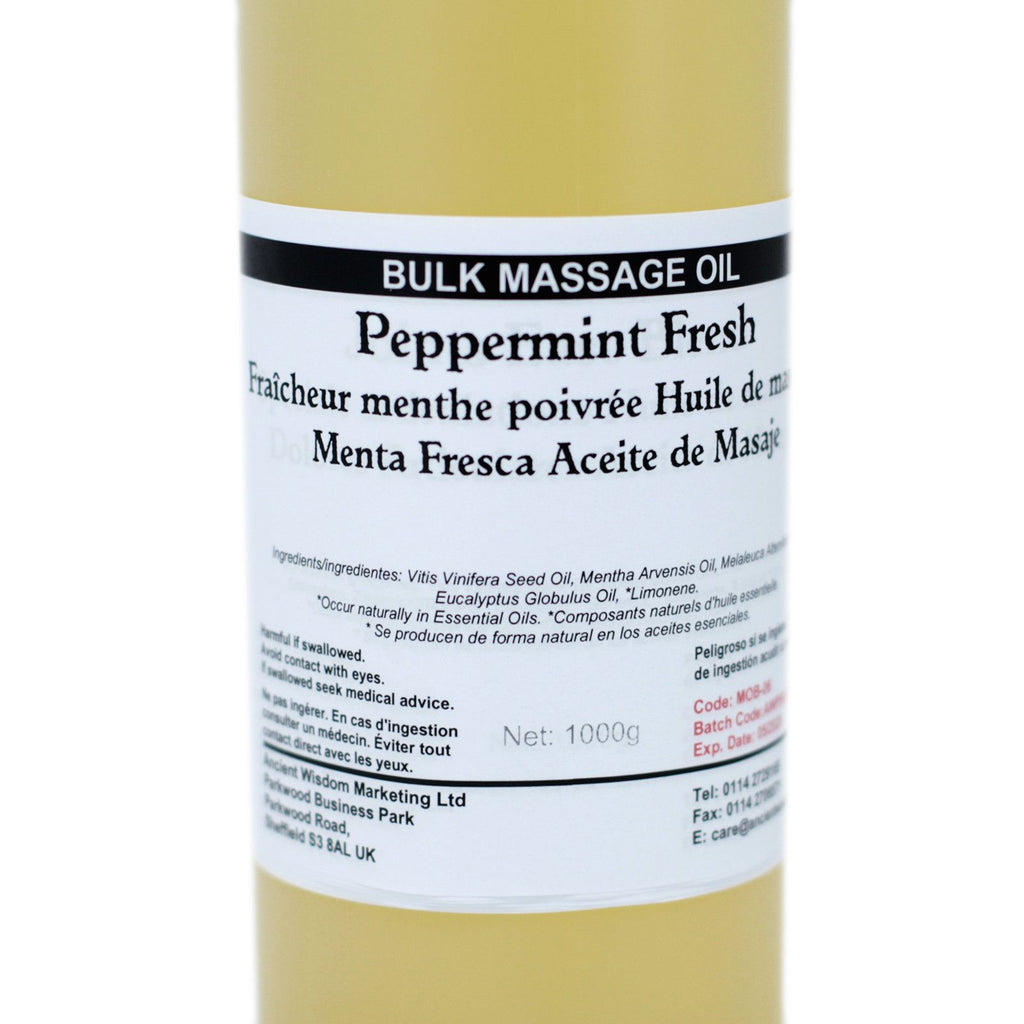 Peppermint Fresh Massage Oil 1kg – view 2