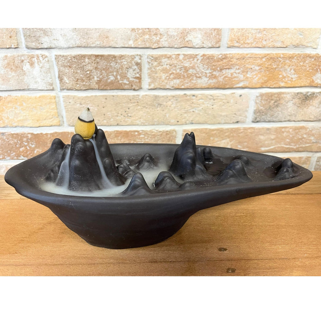 Backflow Incense Burner - Mountain Scape – view 2
