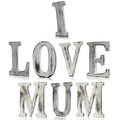 Shabby Chic Wooden Letters Set - I Love Mum