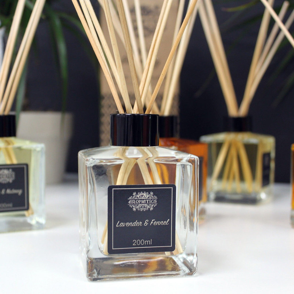 Lavender & Fennel Essential Oil Reed Diffuser 200ml – view 4