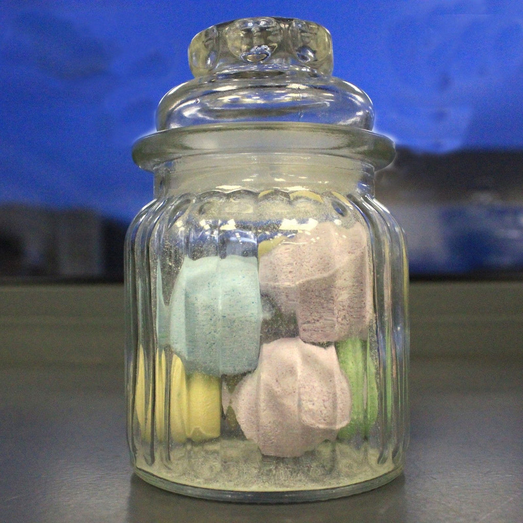 Ribbed Glass Jar with Lid - 200 ml – view 3
