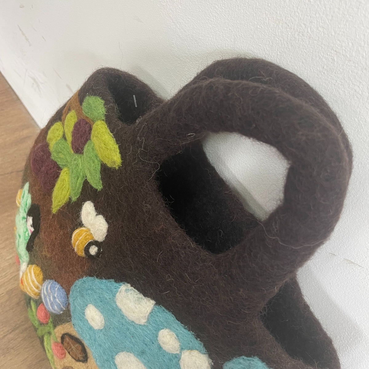 Fairy Garden Felted Wool Bag - 35x27cm – view 2