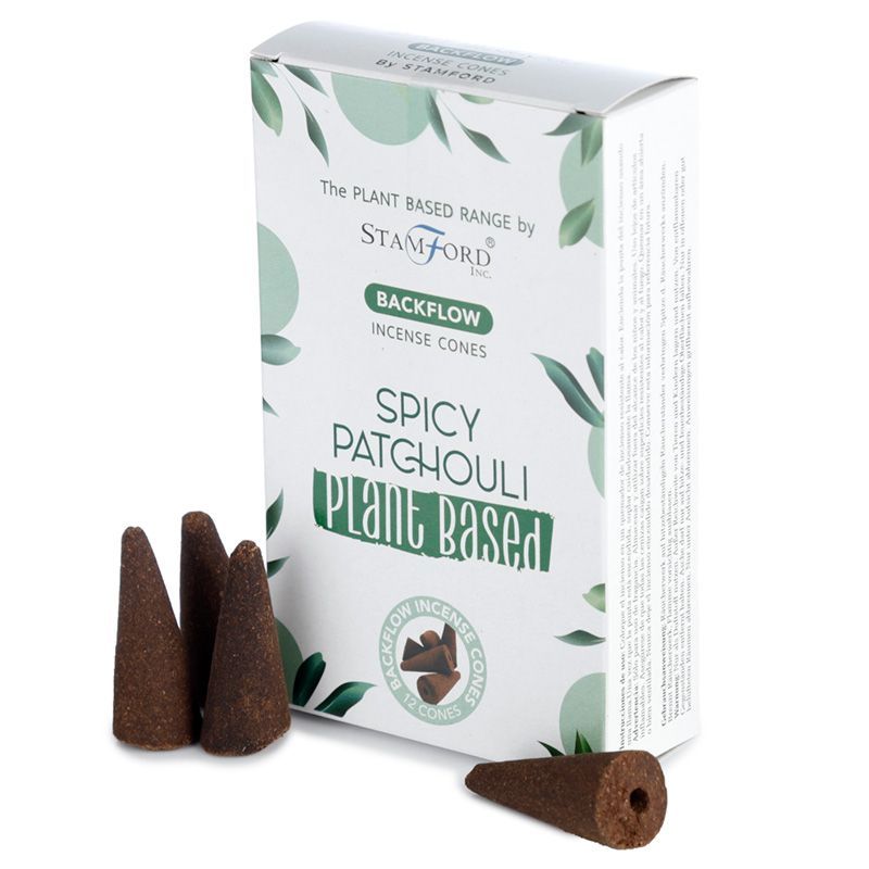 Stamford Backflow Incense Cones - Spicy Patchouli (12 pack) – view 4