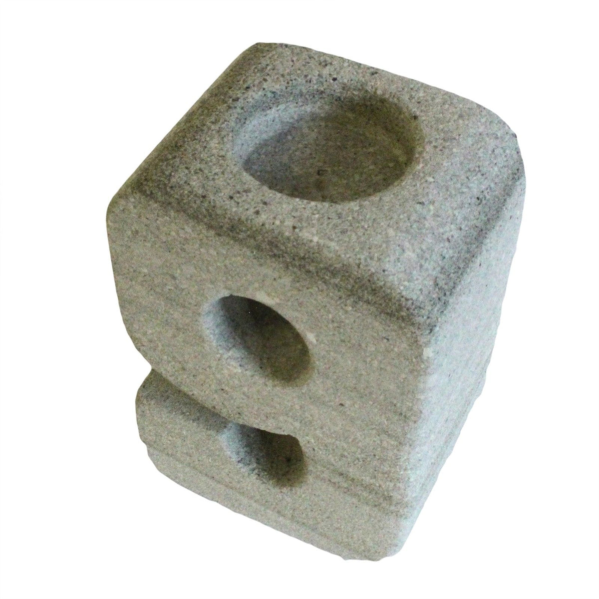 Number 9 Granite Candle Holder – view 3