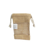 Small Jute Window Bag 16x10cm