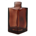 100ml Square Long Reed Diffuser Bottle - Amber