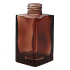 100ml Square Long Reed Diffuser Bottle - Amber