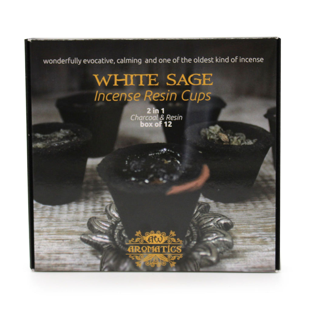 White Sage Resin Cups, Box of 12 – view 5