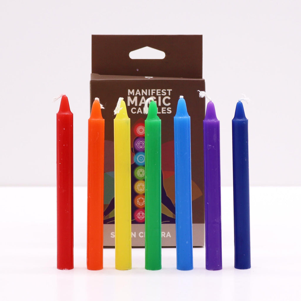 Seven Chakra Manifest Candles Pack of 7 – view 2