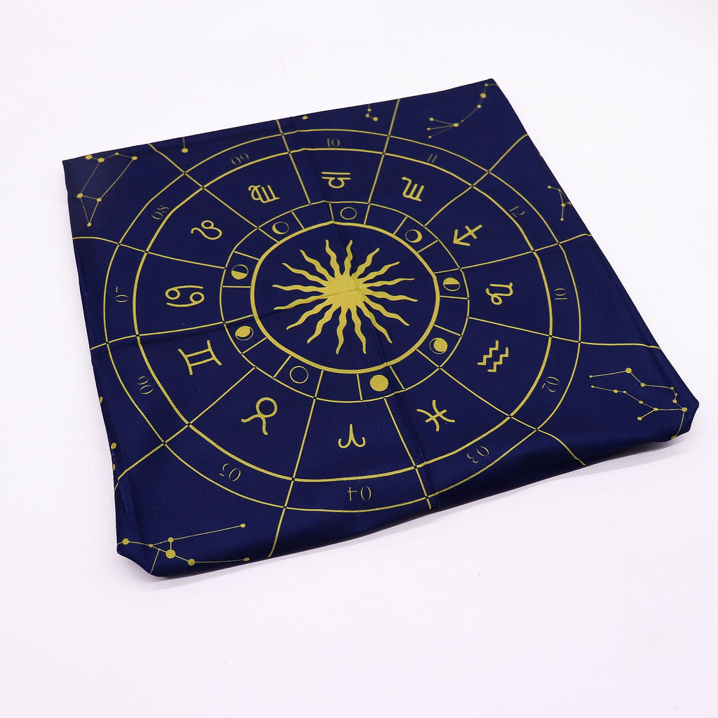 Zodiac Tarot Reading Cloth 75x75cm – view 6