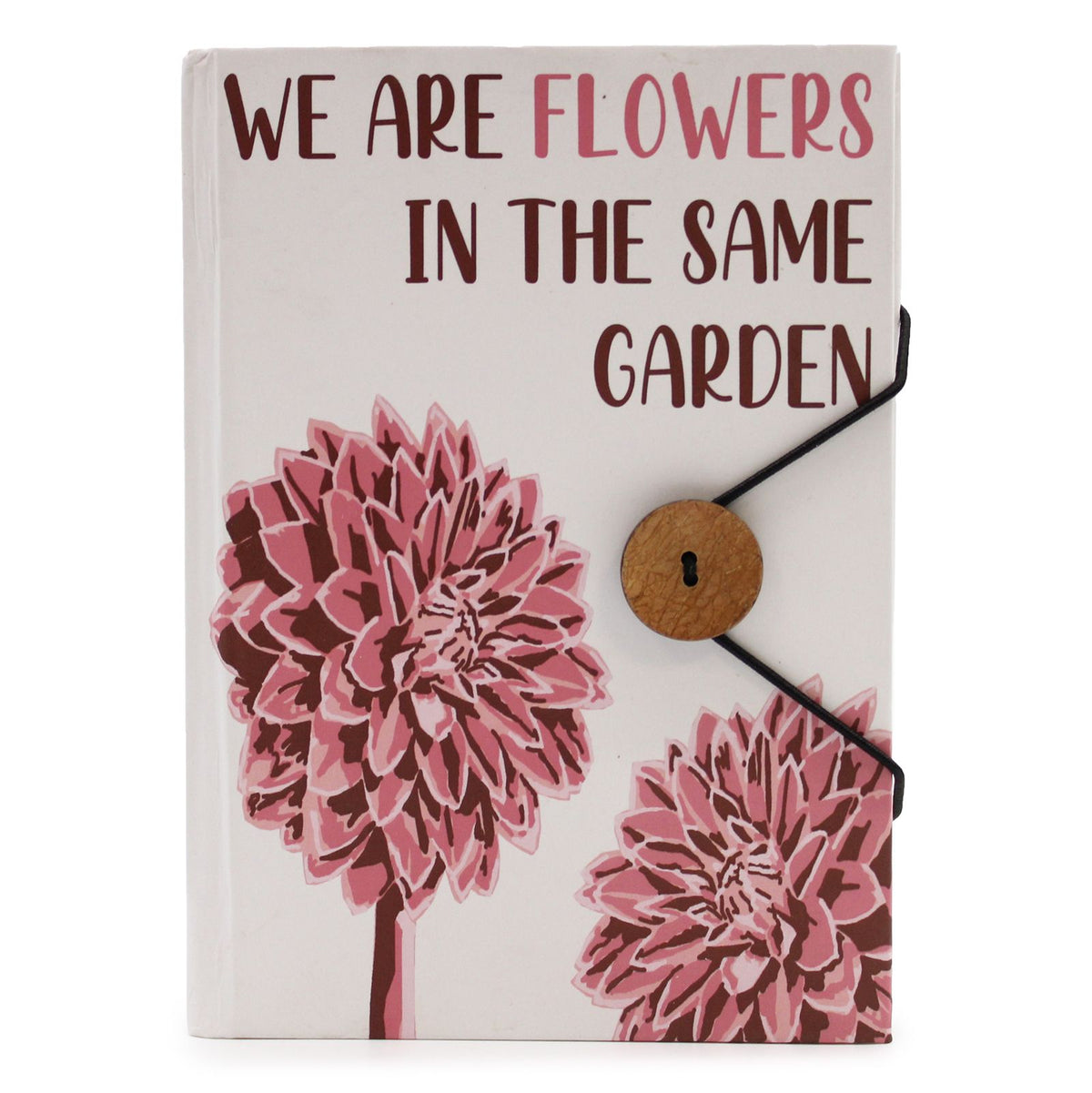 Small Notebook with Strap - Flowers in the Same Garden – view 6