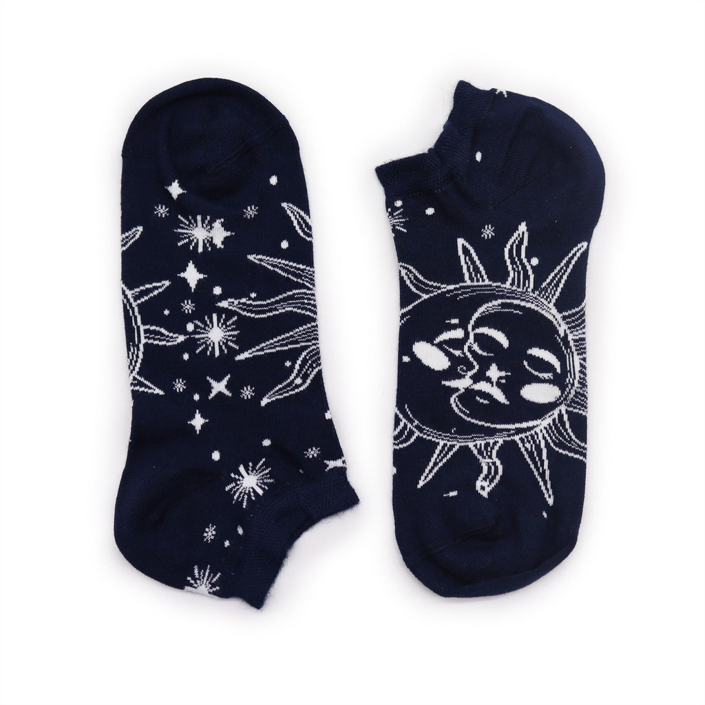 Hop Hare Bamboo Low Socks - Sun and Moon