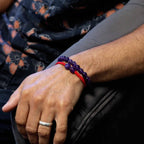 Amethyst Double Power Bracelet Set – view 4