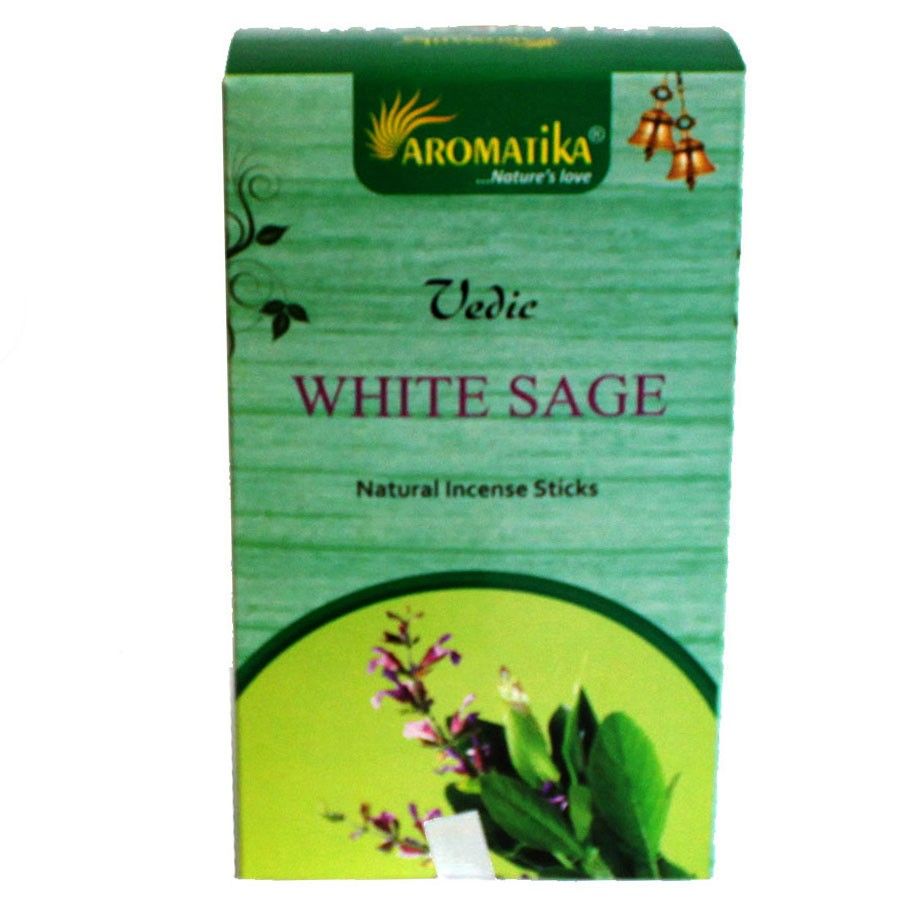 Aromatika Vedic Incense Sticks - White Sage