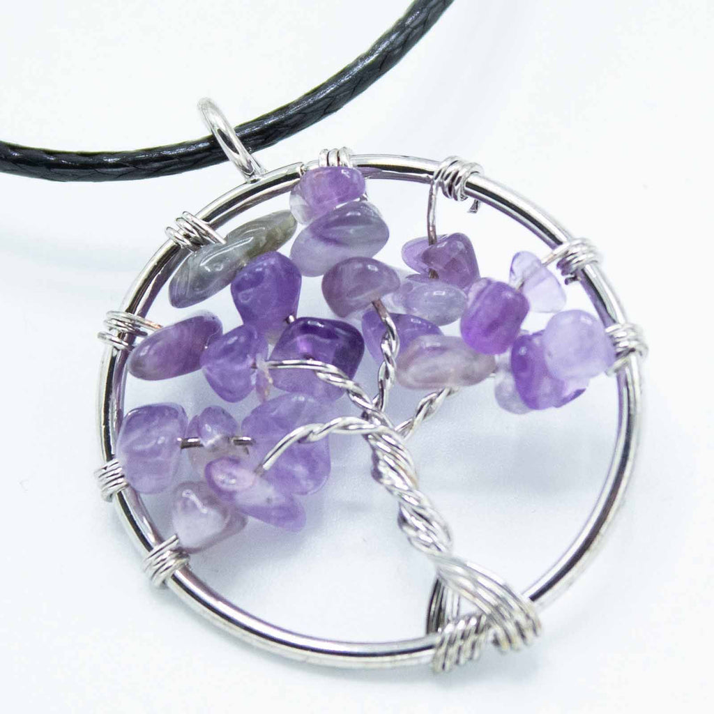 Tree of Life Pendant - Amethyst – view 2