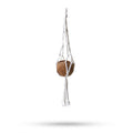 Macrame Plant Hanger for Large Pots - Natural