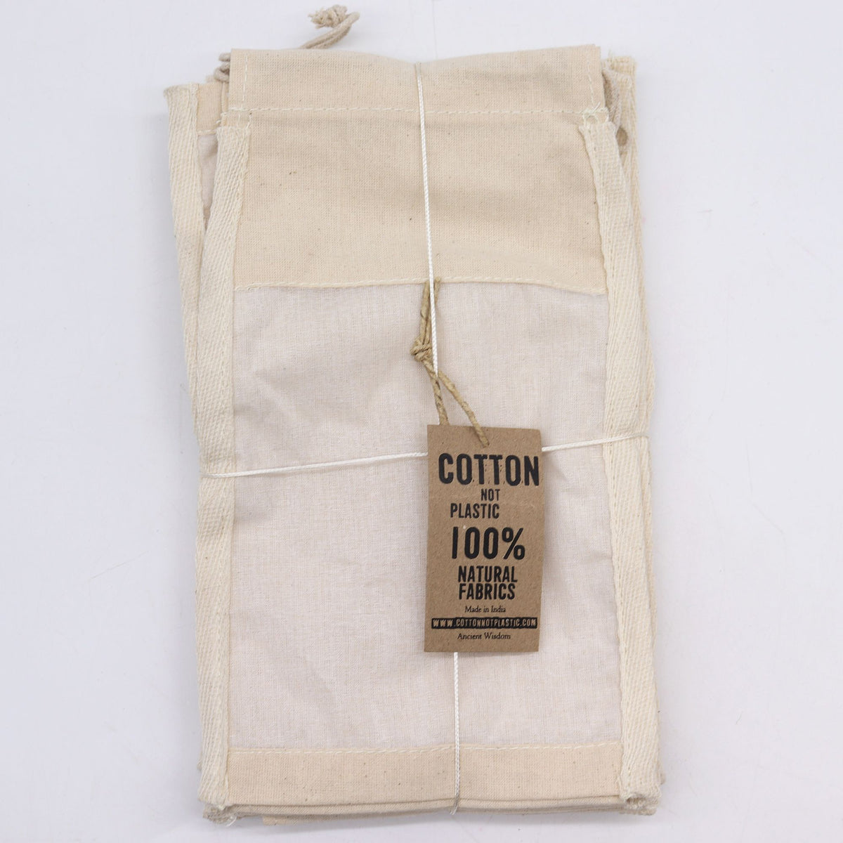 Large Cotton Window Pouch 26x15cm – view 2