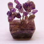 Mini Gemstone Tree on Orgonite Base, Amethyst – view 2
