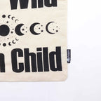 Nomad Sari Tote Bag - Stay Wild Moon Child - Natural Cotton – view 3