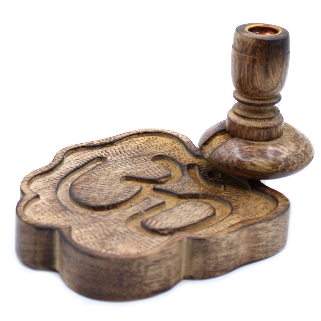 Small Mango Wood Backflow Burner - Ohm – view 7