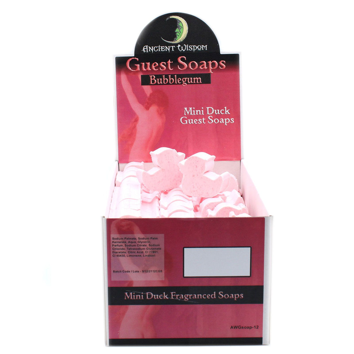 Pink Duck Guest Soap - Bubblegum - Pack of 10 – view 4
