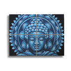 Blue Buddha Mandala Brocade, Set of 4 - 30 x 40cm – view 4