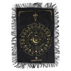 Ancient Witch All Seeing Eye Pendulum Cloth - Black & Gold