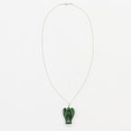 Green Aventurine Guardian Angel Gemstone Pendant – view 3